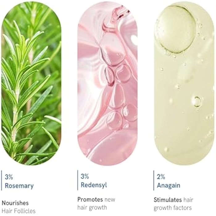 Be Bodywise Hair Growth Serum (Roll On) 25ml | 3% Redensyl, 2% Aminexil, 2% Anagain & 1% Rosemary | Thicker & Stronger Hair Growth | Prevents Hair Fall & Stimulates Hair Follicles | For All Hair Types - Image 4